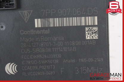 11-17 Porsche Cayenne S 958 Front Comfort Body Computer Control Module BCM OEM
