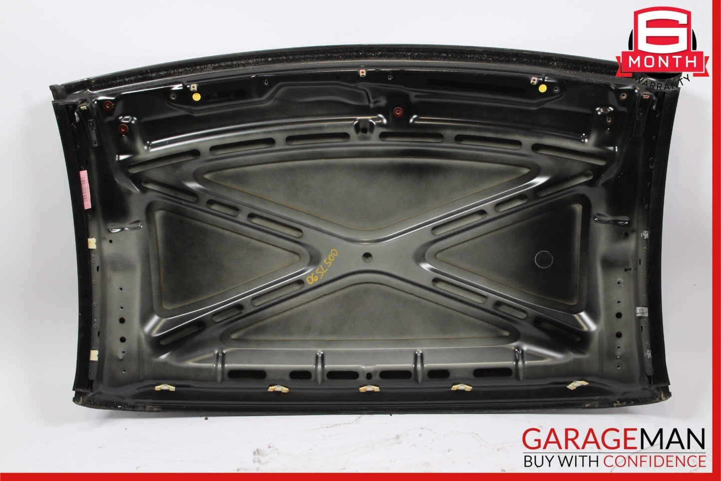 03-08 Mercedes R230 SL500 Convertible Roof Hard Top Folding Cover Panel Black