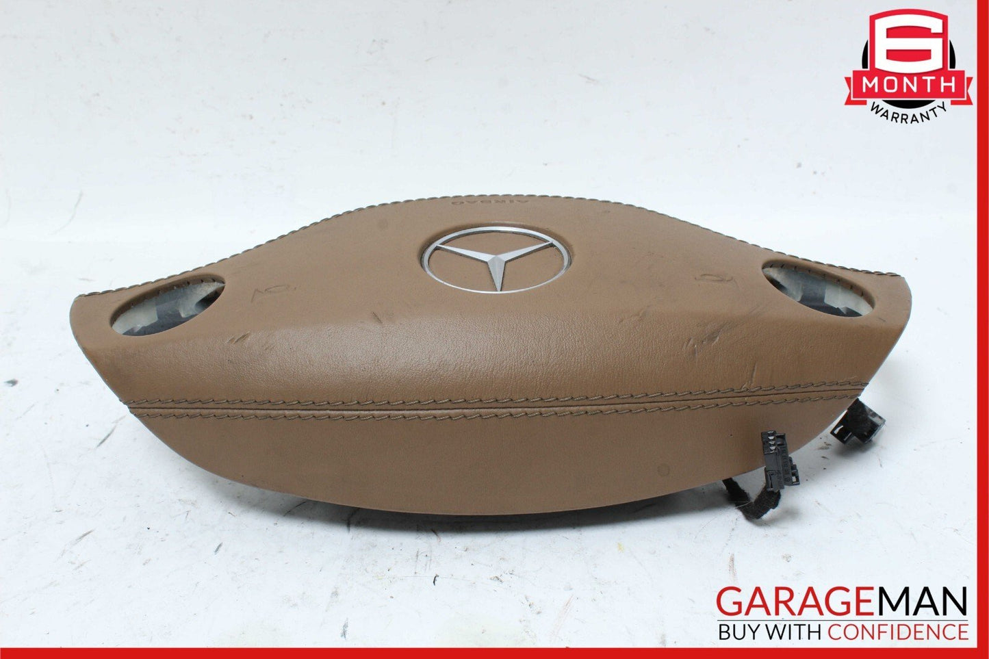 07-10 Mercedes CL600 CL550 S550 S500 Steering Wheel Airbag Air Bag Brown