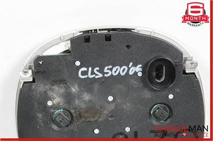 06-11 Mercedes W219 CLS500 Front Overhead Dome Light Lamp Sunroof Switch Grey