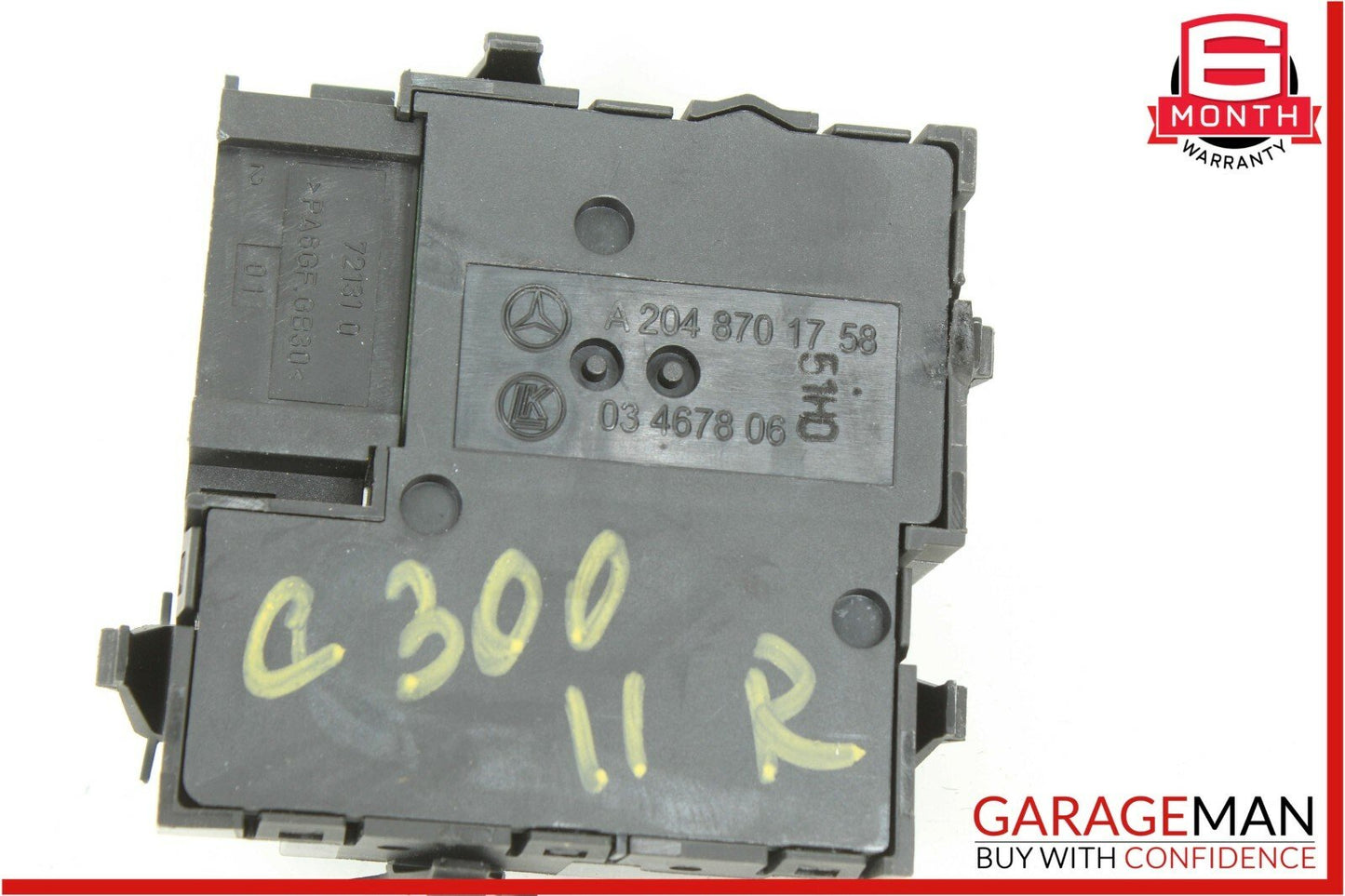 08-14 Mercedes W204 C300 C350 Front Right Passenger Side Seat Control Switch OEM