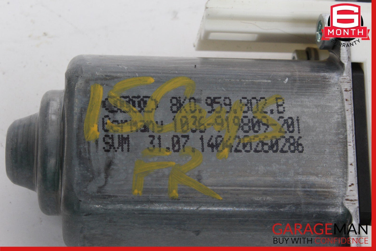 11-18 Porsche Cayenne 958 Front Right Side Window Regulator Motor Unit OEM
