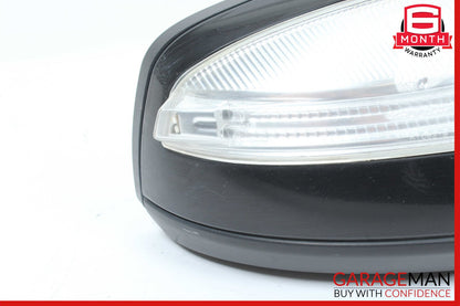 08-09 Mercedes W204 C300 Front Right Side Mirror Door Rear View Black OEM