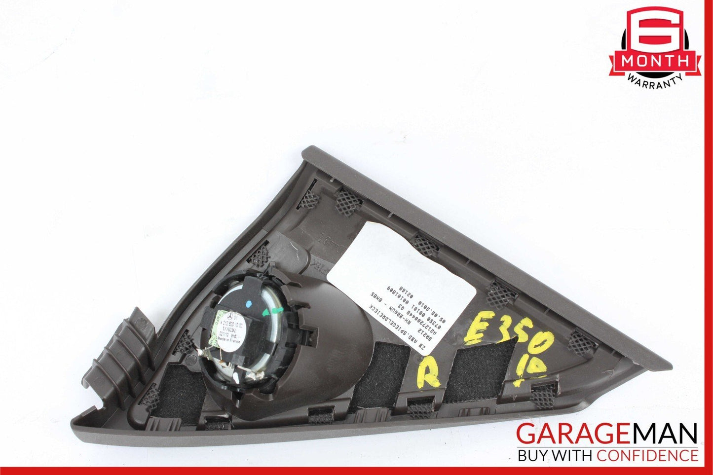 10-16 Mercedes W212 E350 Front Right Side Door Panel Tweeter Speaker Cover OEM