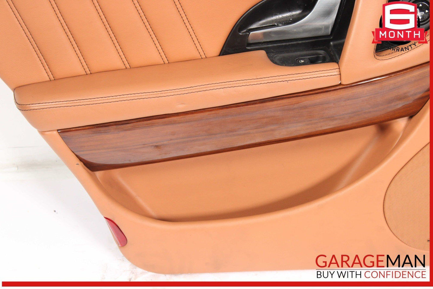 03-13 Maserati Quattroporte M139 Rear Left Side Interior Door Panel OEM