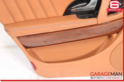 03-13 Maserati Quattroporte M139 Rear Left Side Interior Door Panel OEM