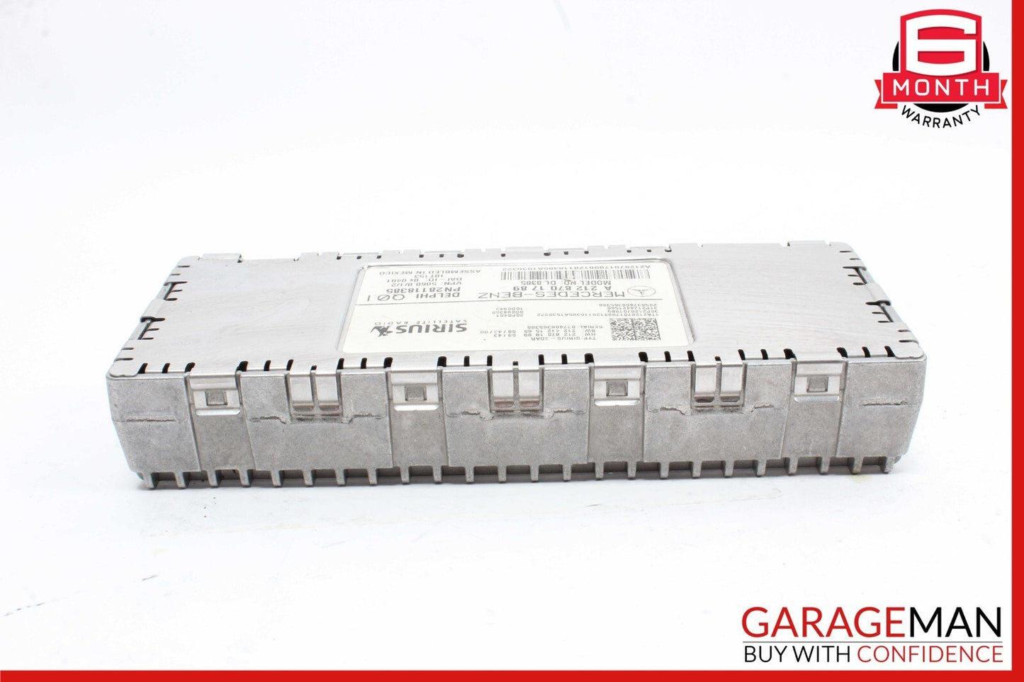 10-17 Mercedes W212 E350 C250 C300 Sirius Satellite Radio Receiver Module Unit