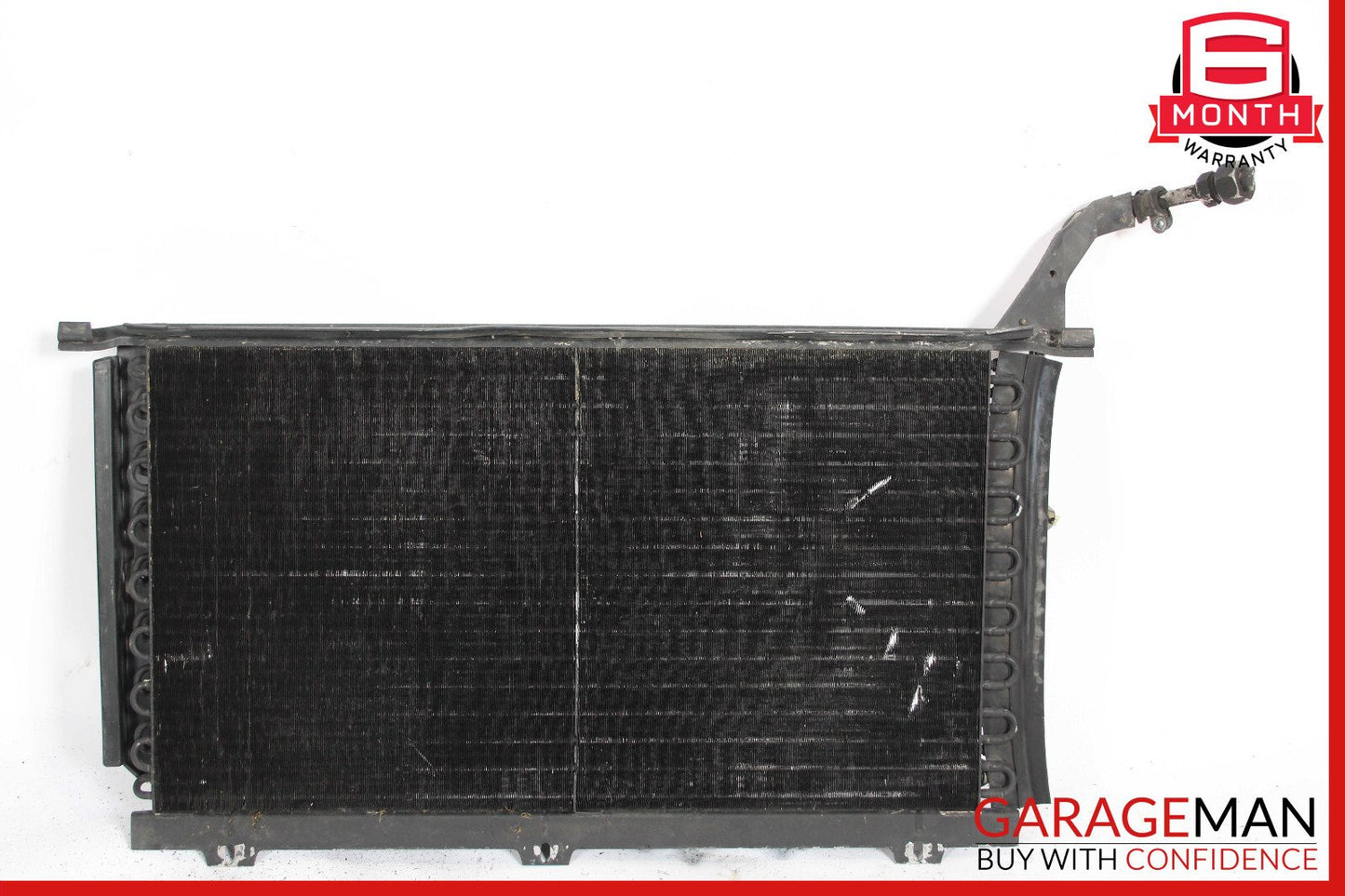 90-93 Mercedes R129 500SL AC A/C Condenser Radiator Cooling Fan Shroud Motor