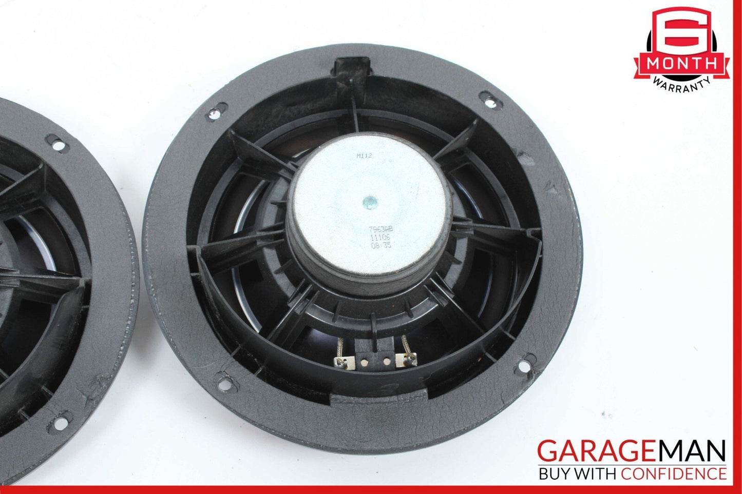 06-13 Mercedes X164 GL450 Rear Door Speakers Sound Set of 2 1648201102 OEM