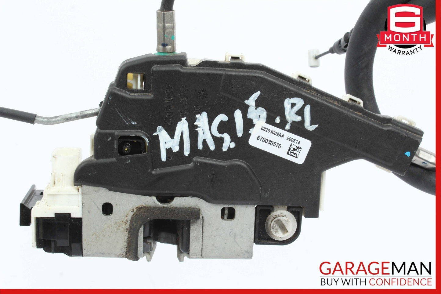 14-17 Maserati Ghibli Rear Left Side Door Lock Latch Actuator Mechanism OEM