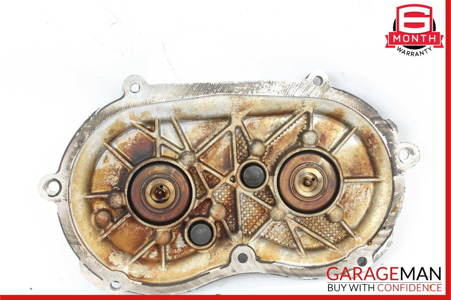 05-13 Mercedes W212 E350 Front Left Side Engine Timing Chain Cover Plate OEM