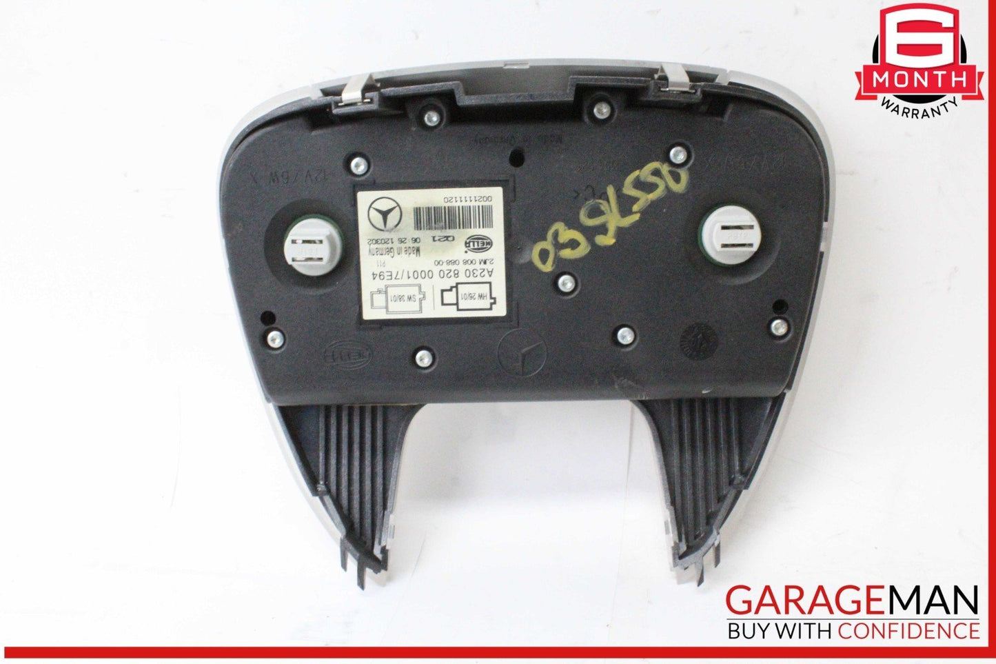 03-04 Mercedes R230 SL500 SL55 AMG Front Overhead Top Upper Dome Light Lamp OEM
