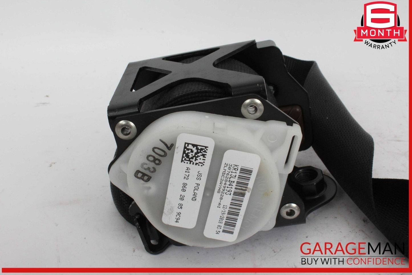 12-20 Mercedes R172 SLC300 SLK350 Front Right Passenger Side Seat Belt Seatbelt Retractor OEM