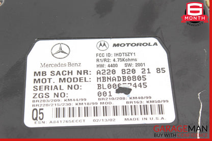 00-06 Mercedes W215 CL600 S500 Telephone Bluetooth Voice Control Module Unit OEM
