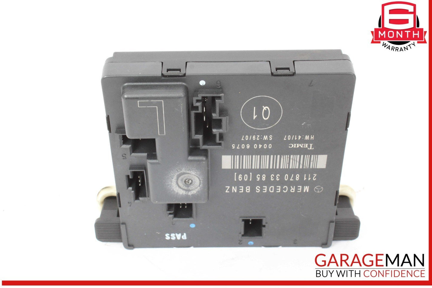 07-09 Mercedes W211 E350 E550 Rear Left Side Door Control Module 2118703385 OEM