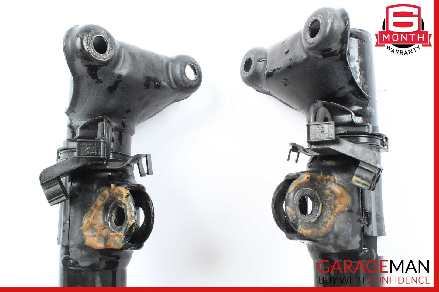 08-17 Mercedes C250 E400 Front Right & Left Shock Strut Absorber Set of 2 RWD