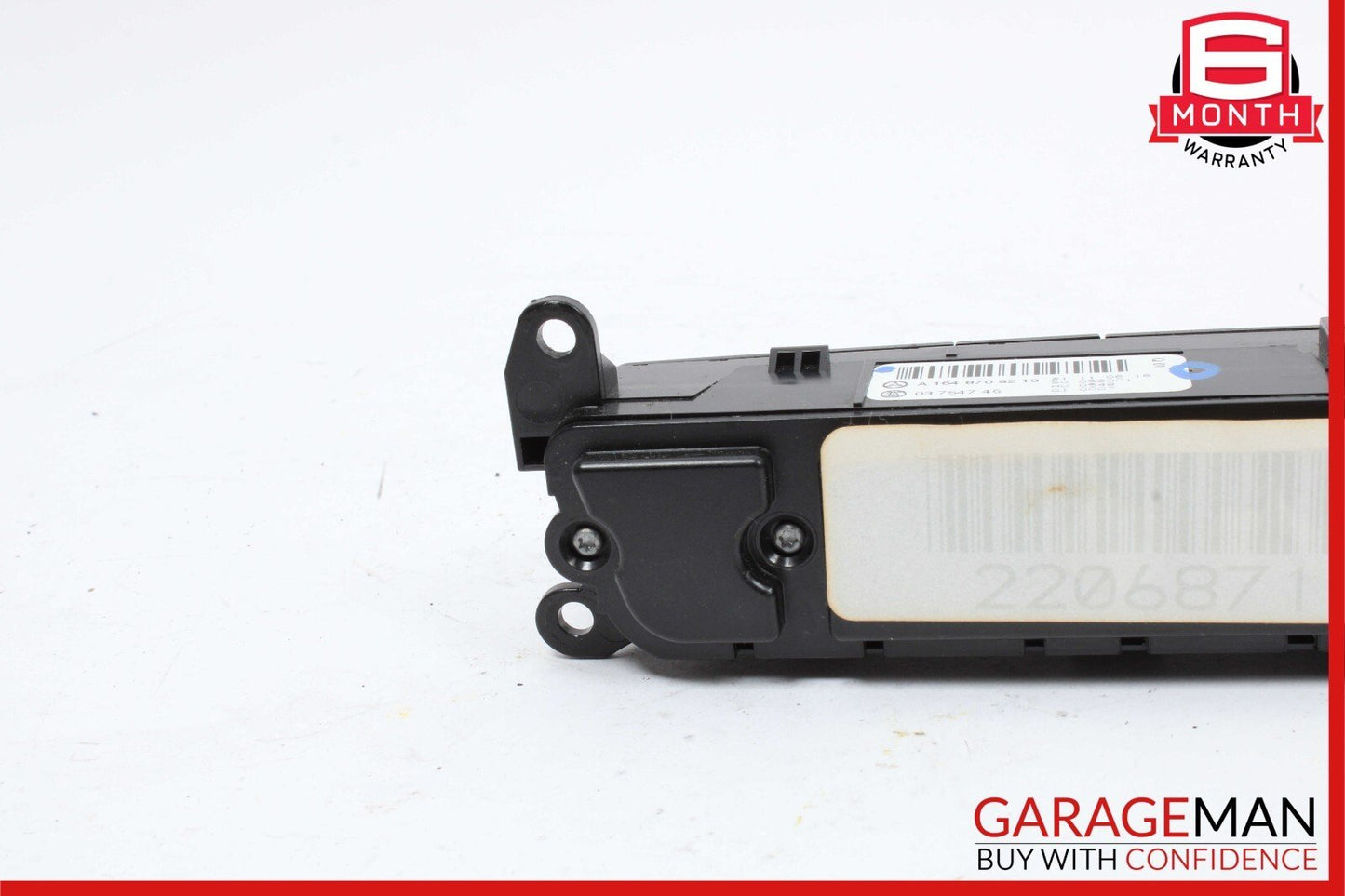 06-12 Mercedes X164 GL450 ML550 Hazard Light Switch Control Panel Module Unit