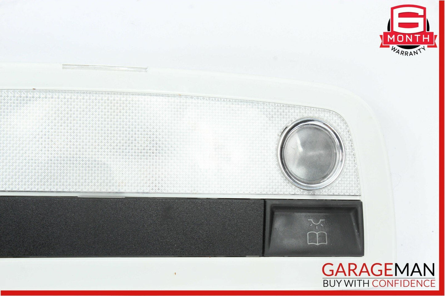 08-14 Mercedes W204 C250 Rear Overhead Reading Map Dome Light Lamp Black