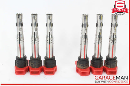 17-19 Audi Q7 Ignition Coil Coils Set of 6 06E905115F OEM