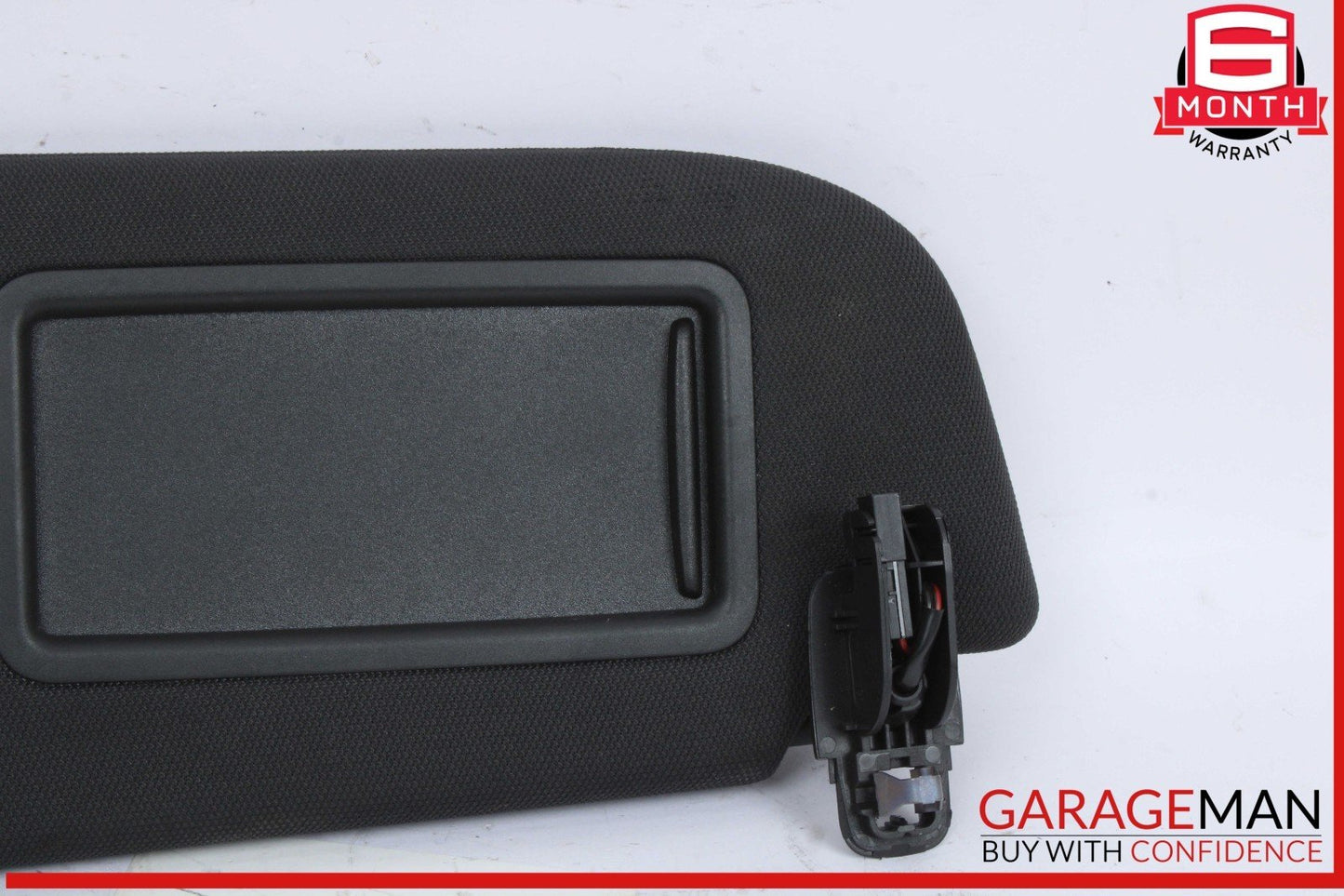 16-18 Audi A6 A7 Front Left Driver Side Sun Visor Sunvisor Black 4G0857551 OEM