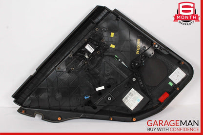 10-15 Mercedes X204 GLK350 Rear Right Side Interior Door Panel Cover Assy Black