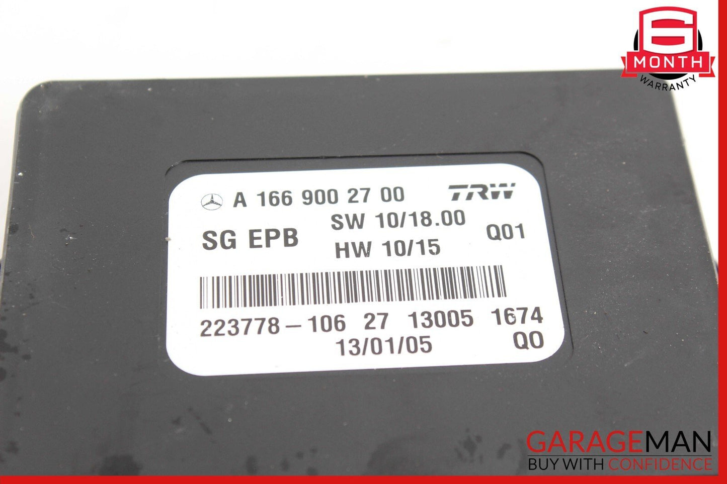 12-20 Mercedes W117 CLA250 SLK350 SLK250 Hand Parking Brake Control Module