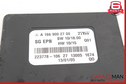 12-20 Mercedes W117 CLA250 SLK350 SLK250 Hand Parking Brake Control Module