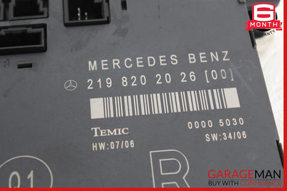 06-11 Mercedes W219 CLS550 CLS55 Door Control Module Front Right Passenger OEM