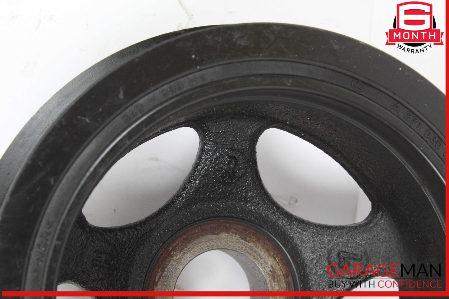 12-15 Mercedes W204 C250 SLK250 Engine Motor Crankshaft Crank Shaft Pulley OEM