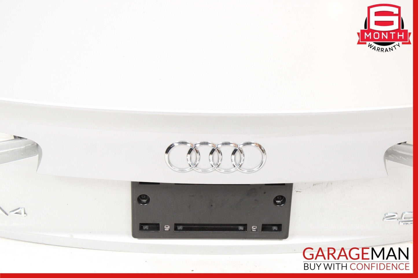 13-16 Audi A4 S4 Trunk Lid Shell Silver 8K5827023 OEM