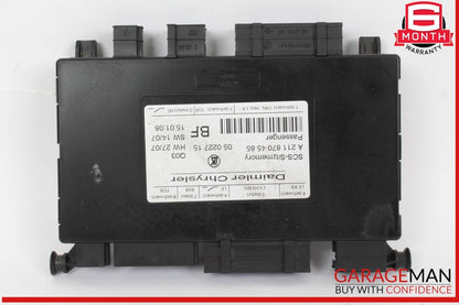 03-12 Mercedes R171 SLK300 E550 ML350 Front Right Seat Control Module OEM