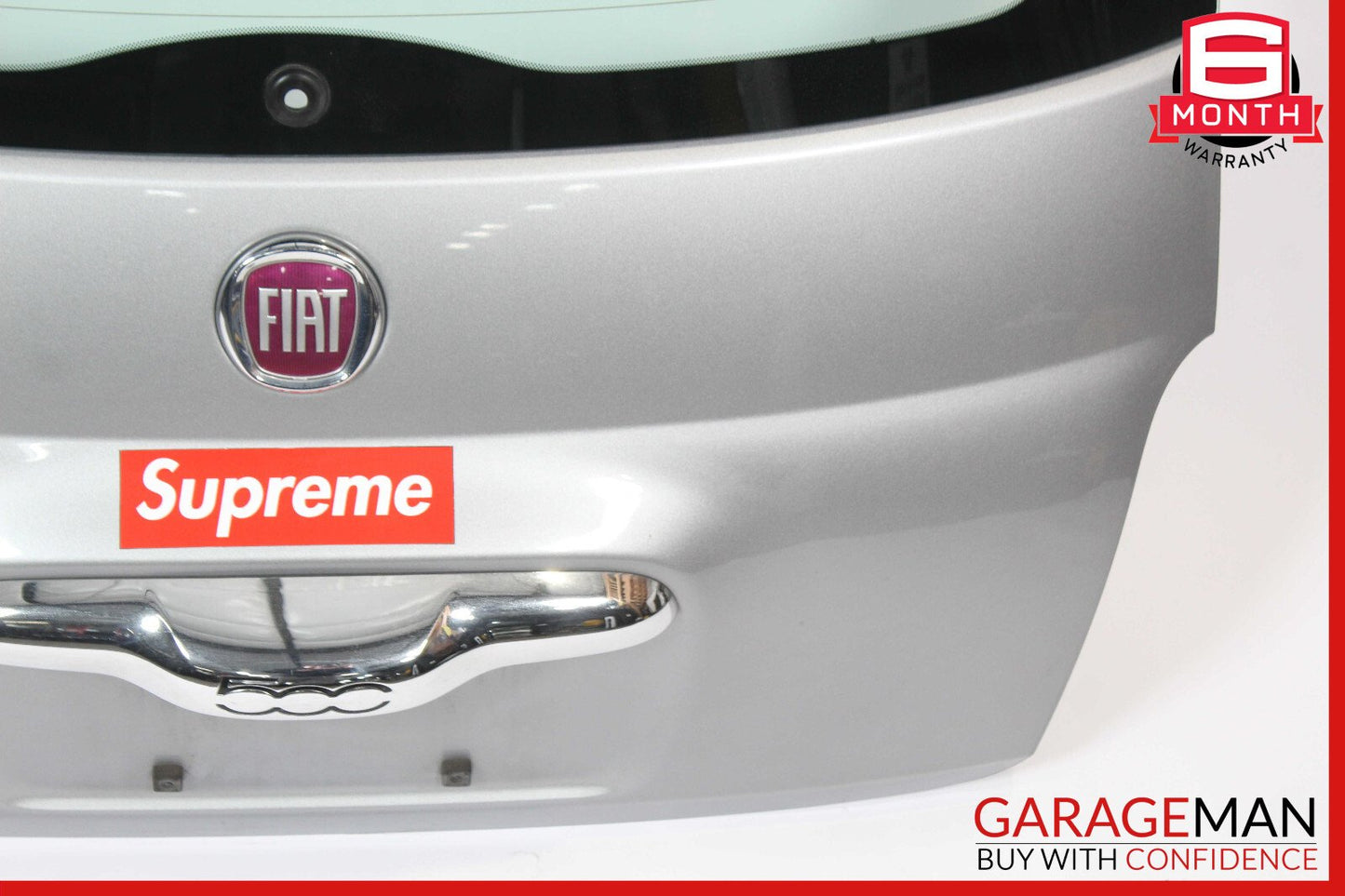 12-19 Fiat 500 Rear Trunk Lid Tailgate Liftgate Shell OEM