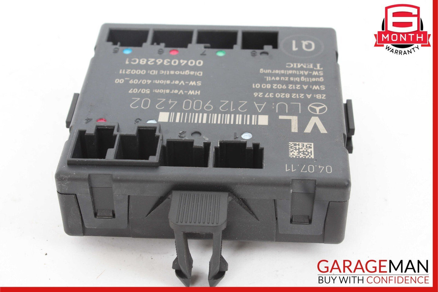 08-18 Mercedes E350 CLS400 C250 SLK350 Front Left Side Door Control Module Unit