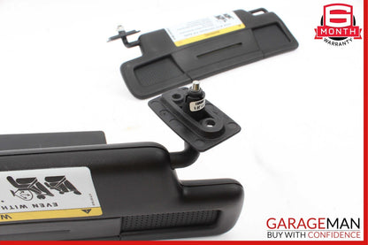 12-20 Mercedes R172 SLK350 Right & Left Side Sun Visor Shade Cover Sunvisor Set