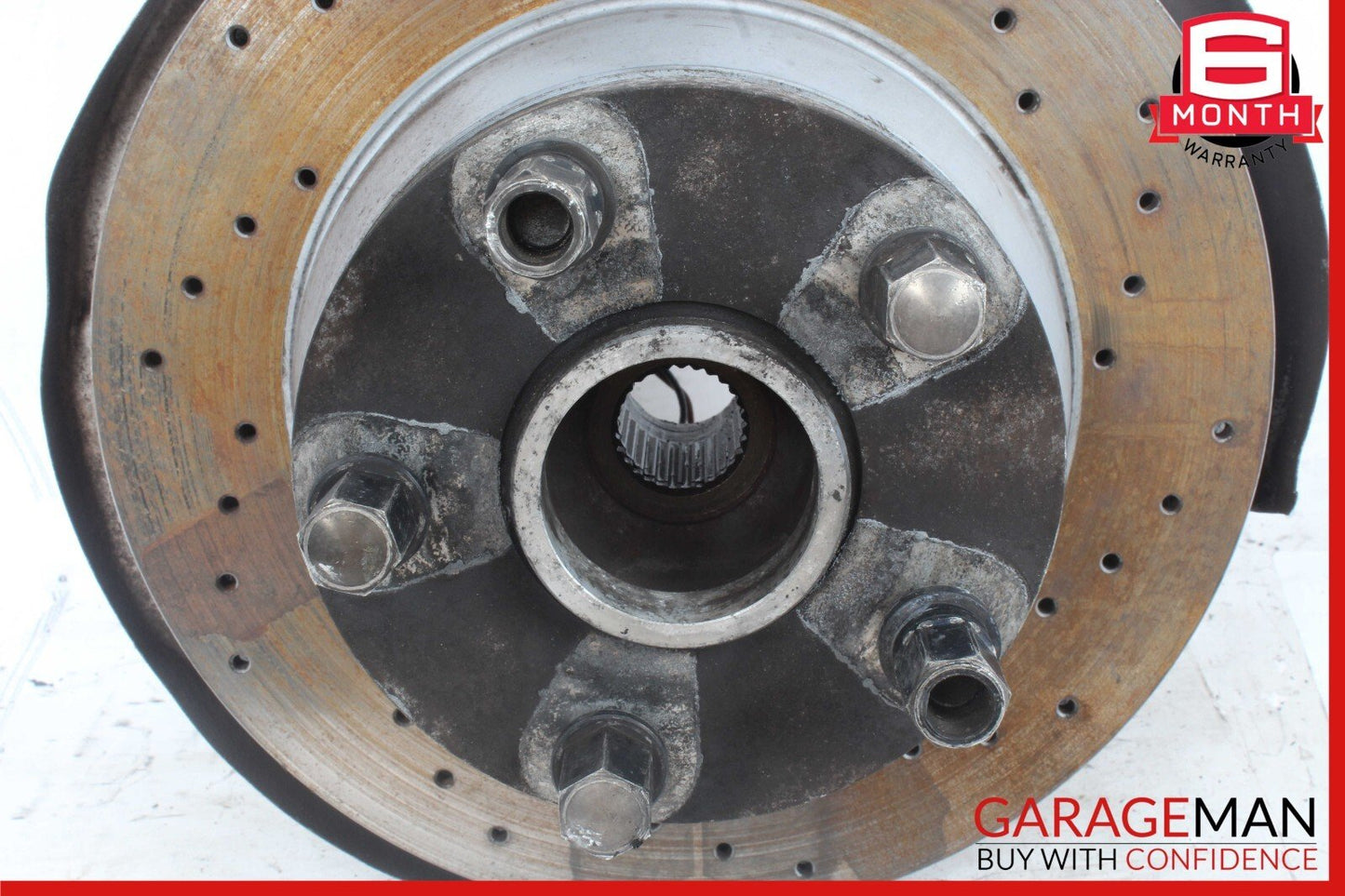 78-86 Porsche 928 Rear Left Steering Knuckle Spindle Hub Assembly OEM