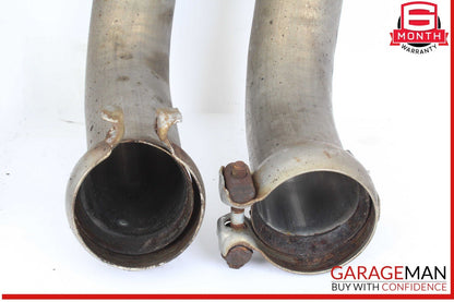 15-18 Porsche Cayenne 958 Exhaust Tail Pipe Set of 4 OEM