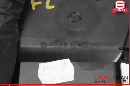 07-14 Mercedes W221 S550 CL550 Left Side Dashboard AC A/C Air Vent Black OEM