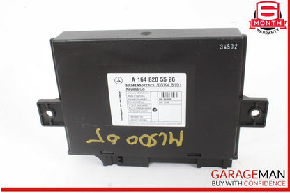 06-12 Mercedes W164 ML500 ML350 ML63 AMG Keyless Go Controller Module Unit OEM