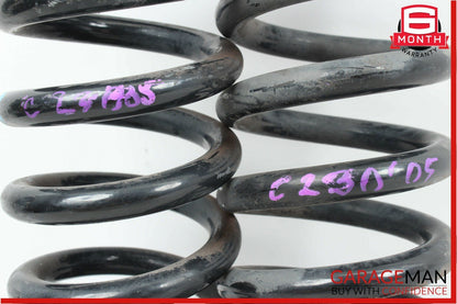01-07 Mercedes W203 C230 Rear Right & Left Side Shock Absorber Spring Set OEM