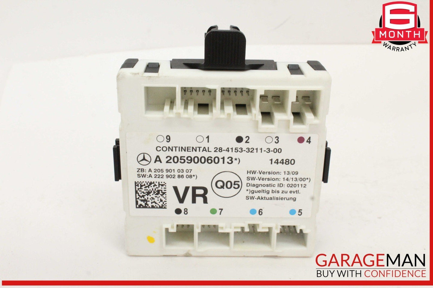 15-18 Mercedes W205 C300 Front Right Passenger Side Door Control Module Unit OEM
