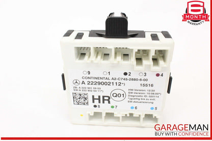 15-20 Mercedes W205 C300 C350e C400 Rear Right Side Door Control Module Unit OEM