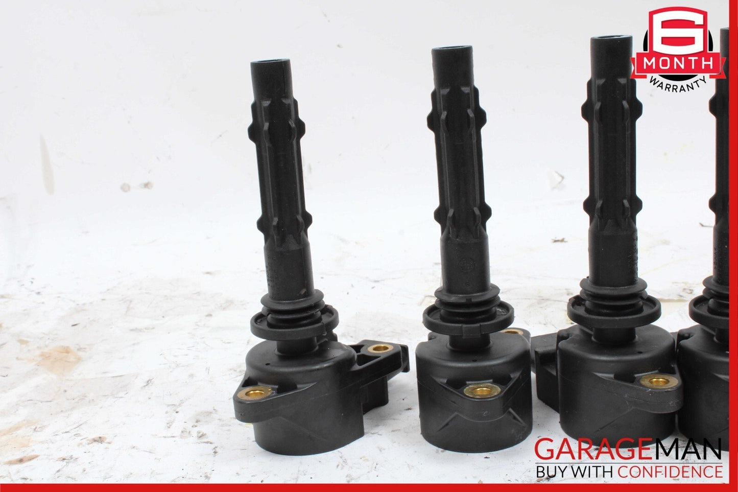 05-13 Mercedes R171 SLK300 C300 M272 Ignition Coil Spark Plug Set of 6 Pc OEM