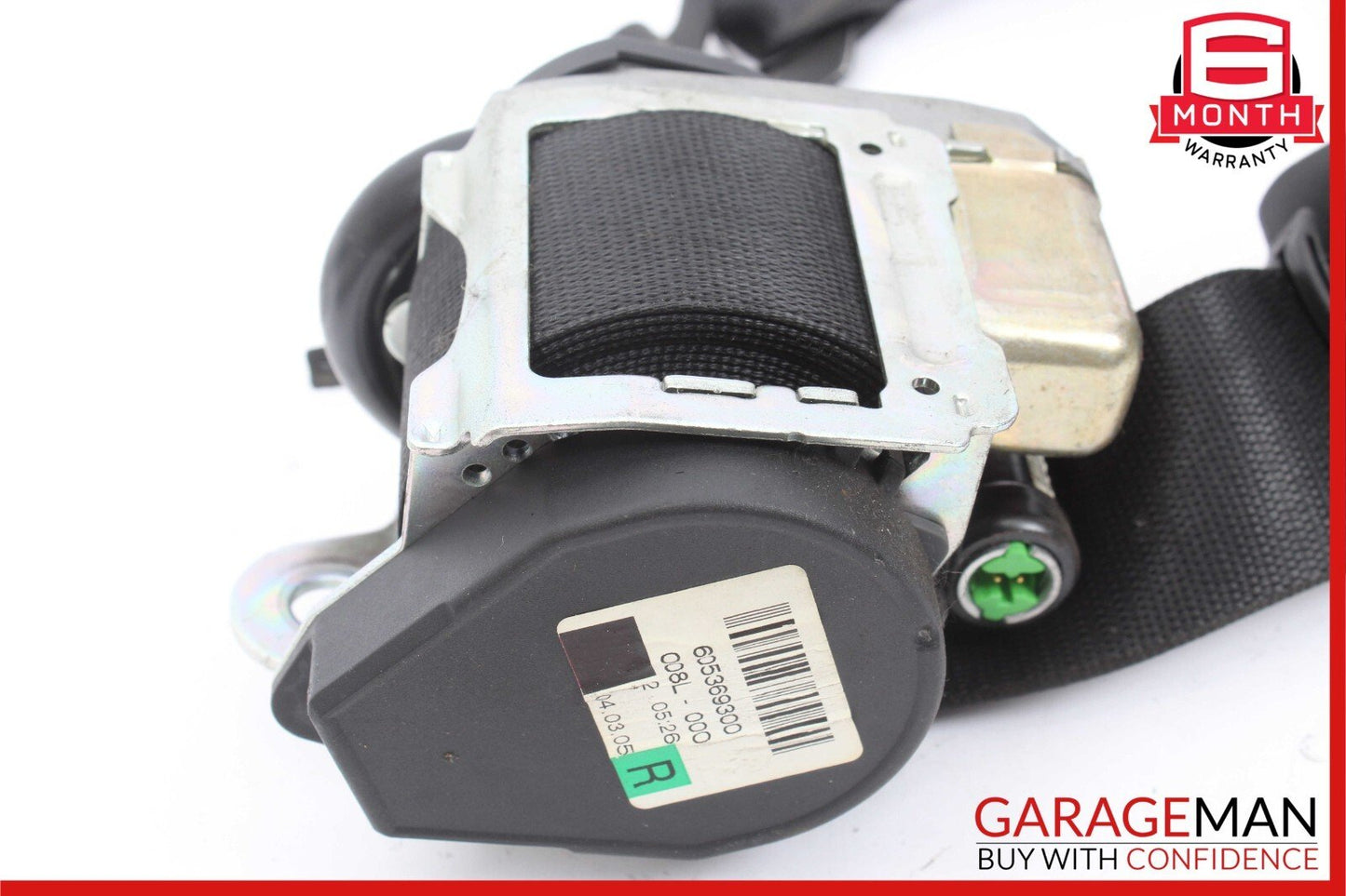 06-09 Mercedes W219 CLS500 Front Right Seatbelt Seat Belt Retractor Black OEM