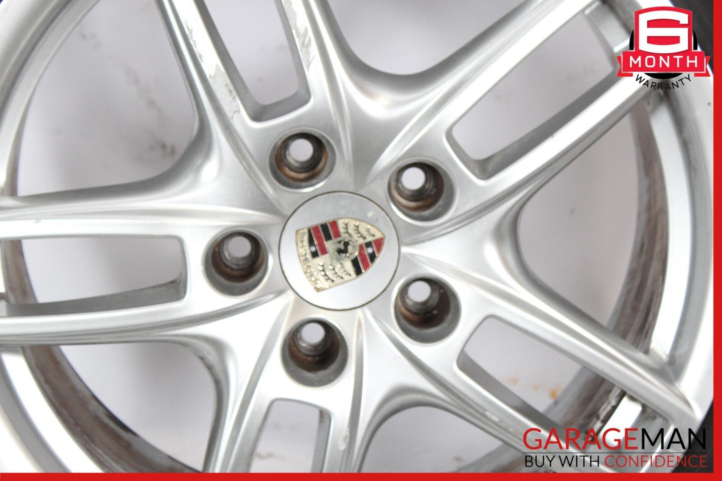 11-18 Porsche Cayenne 958 8.5 X 19 19" Wheel Rim Silver 7P5601025A OEM