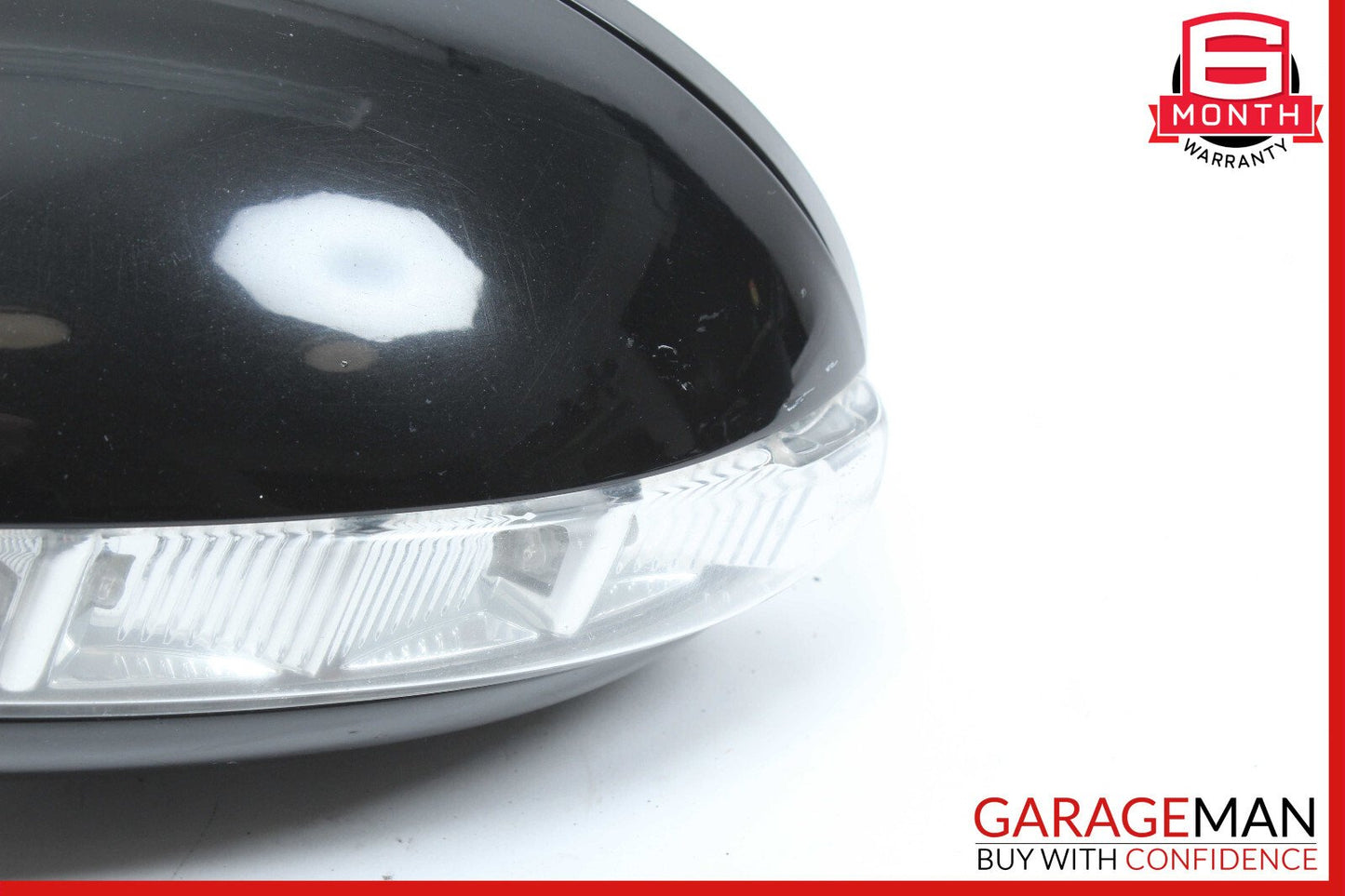 06-08 Mercedes W219 CLS500 CLS550 Front Left Side Mirror Door Rear View Black