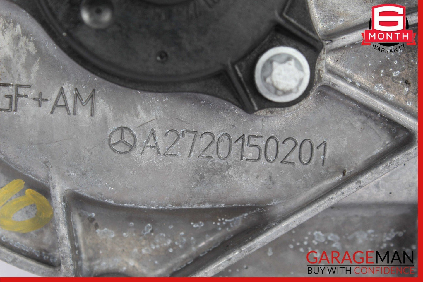05-13 Mercedes W212 E350 E550 Front Left Side Engine Timing Chain Cover Plate