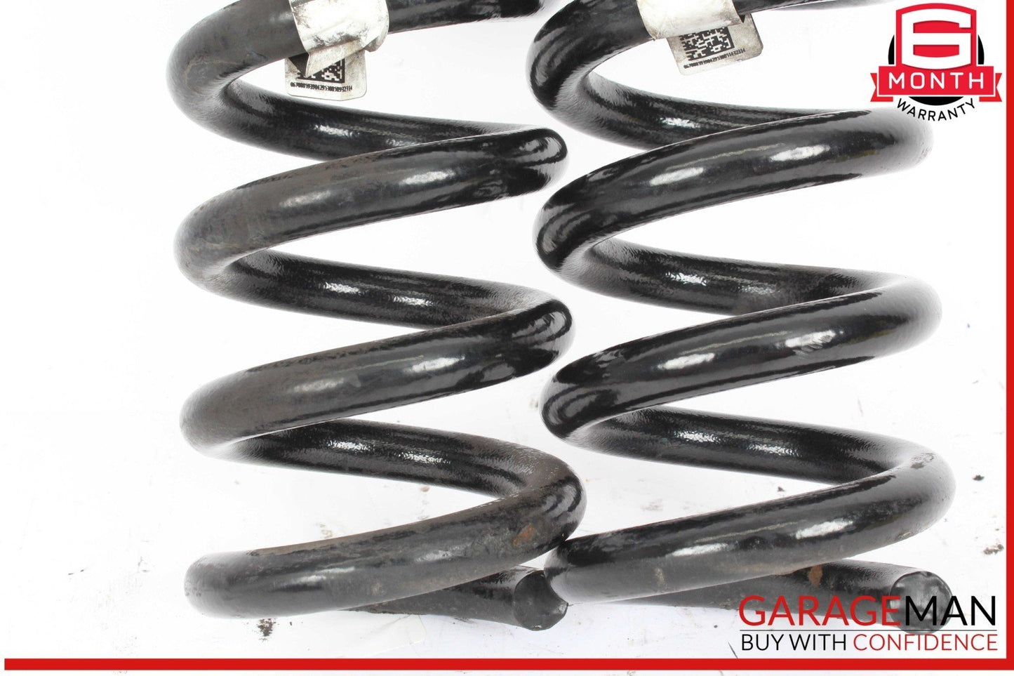 14-17 Maserati Ghibli Rear Right & Left Suspension Coil Spring Absorber Set OEM