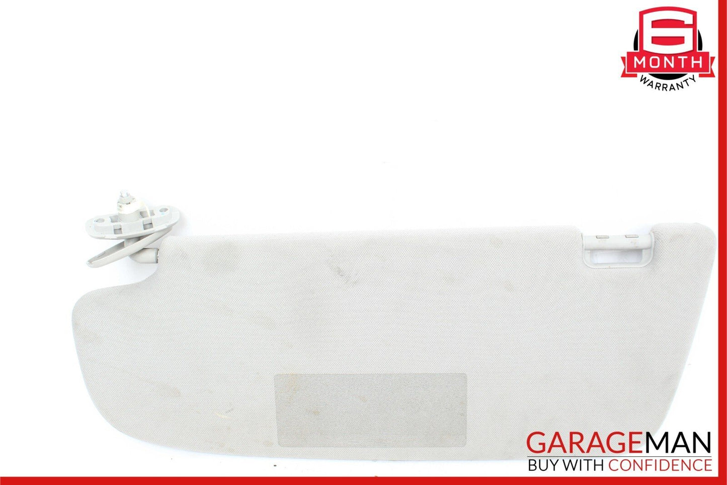 07-13 Mercedes W221 S550 Front Right Passenger Sun Visor Shade Sunvisor Gray OEM
