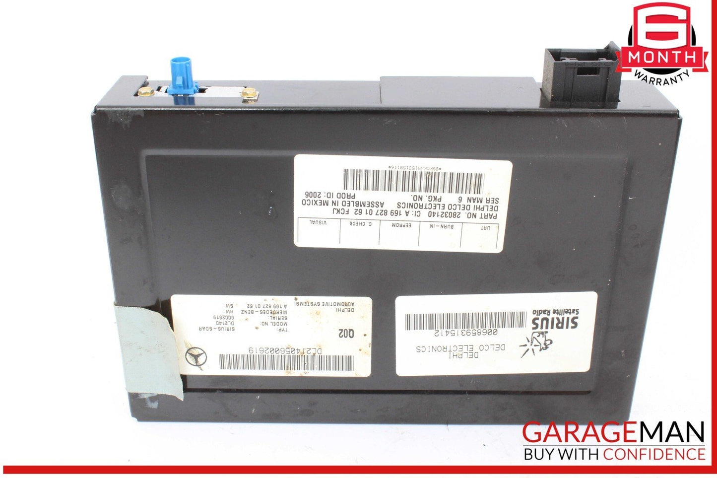 03-09 Mercedes W203 C350 Sport Sirius Satellite Radio Receiver 1698270162 OEM