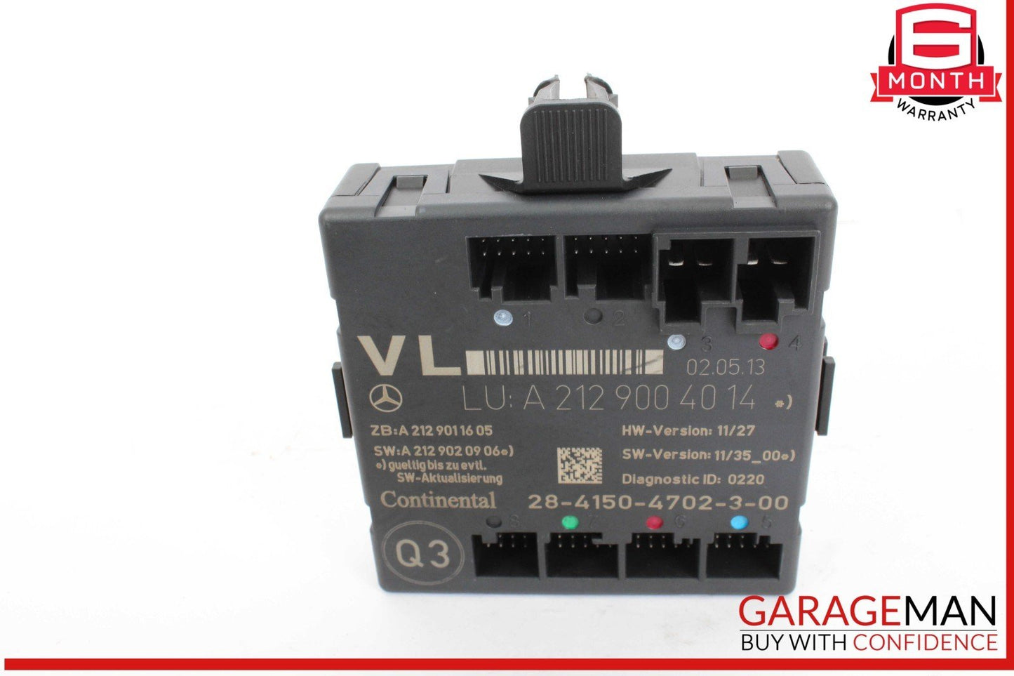 08-18 Mercedes W218 CLS550 C300 Front Left Side Door Control Module Unit OEM
